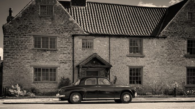 Rover P4 in Hovingham